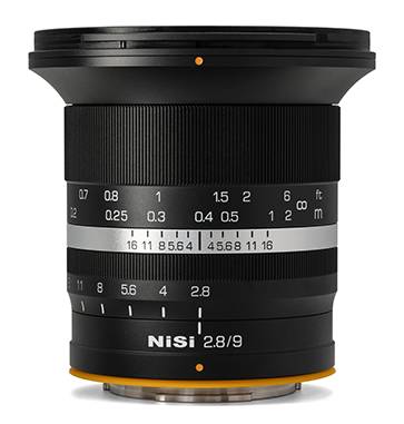 NiSi 9mm F2.8 für APS-C ohne Sonneblende einzeln