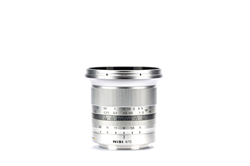 NiSi 15mm F4 silber ohne Sonnenblende