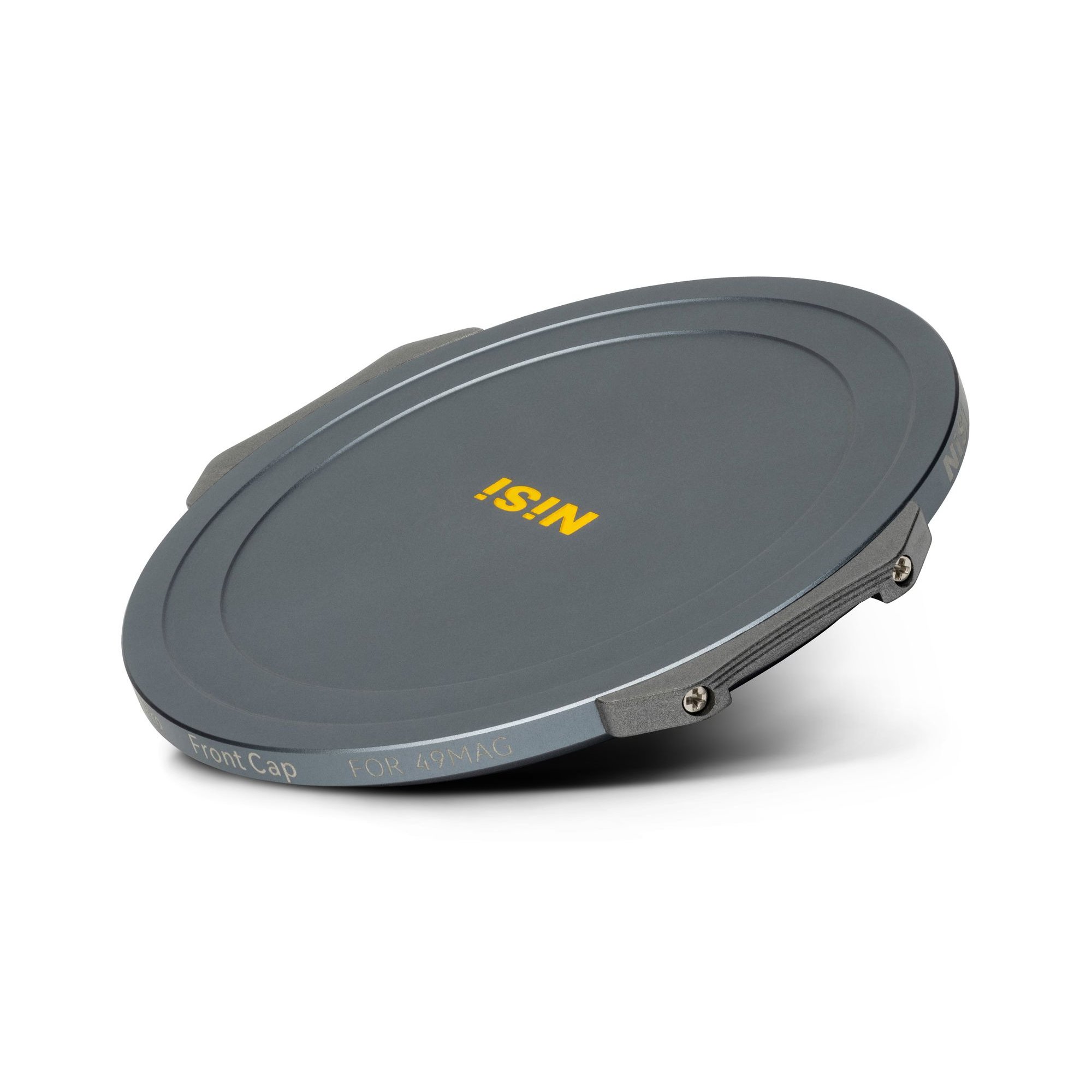 JetMag Pro Frontdeckel (49MAG) in schräger Ansicht zum Schutz magnetischer Filter vor Staub, Schmutz und Kratzern.