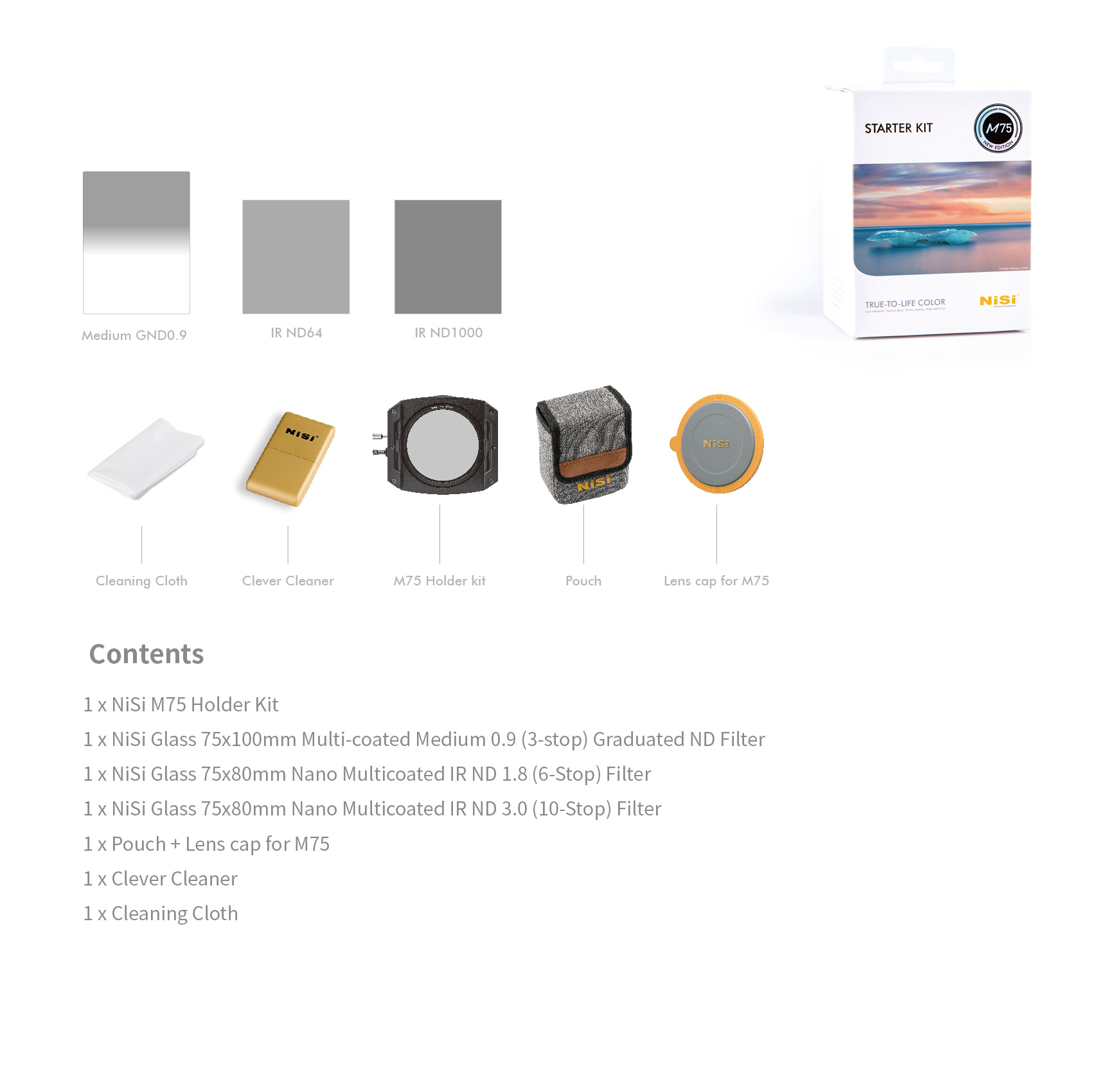 NiSi 150mm Starter Kit II Inhalt