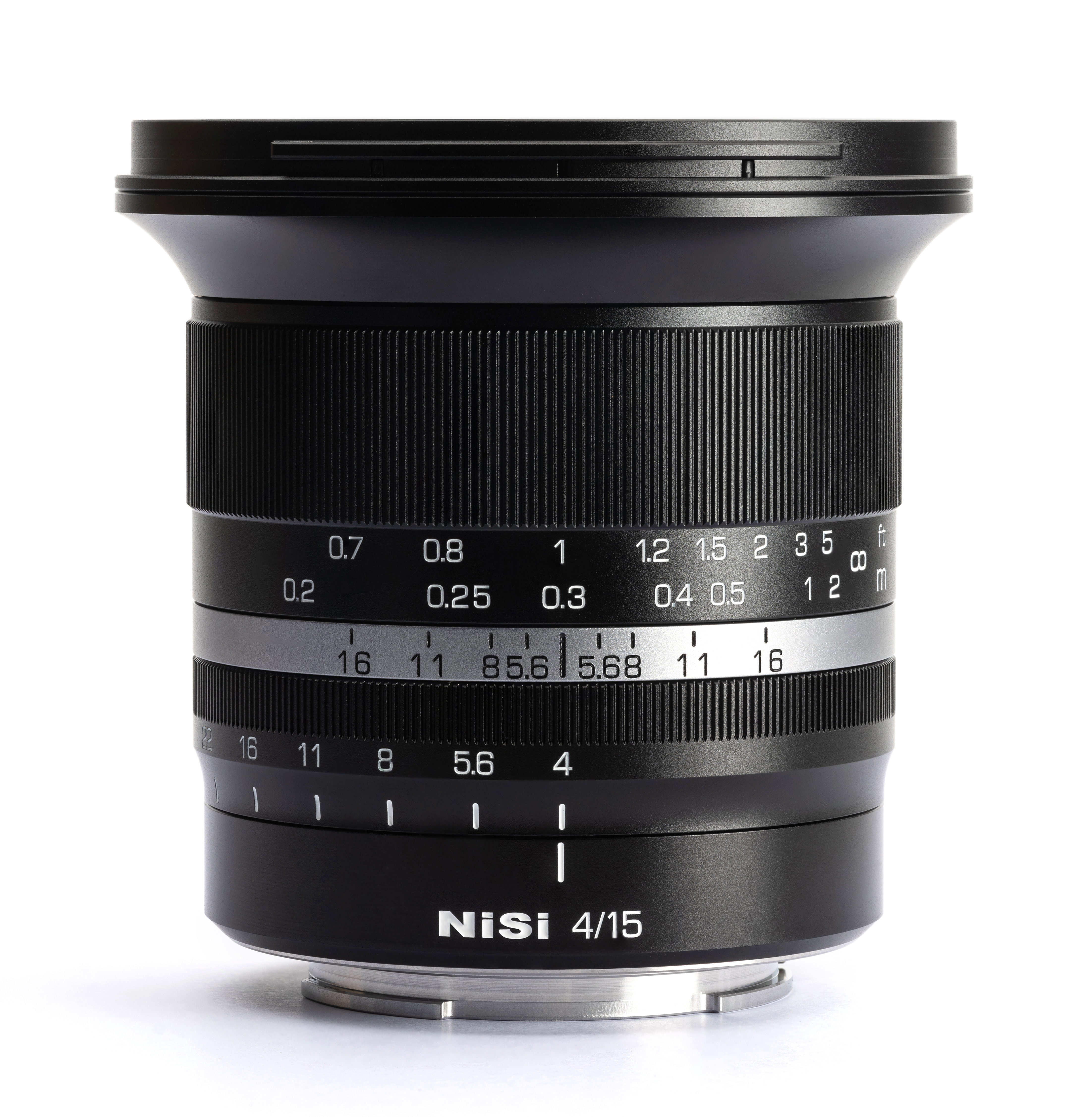 NiSi 15mm F4.0 Frontalansicht ohne Sonnenblende